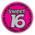 Sweet 16 Satin Button